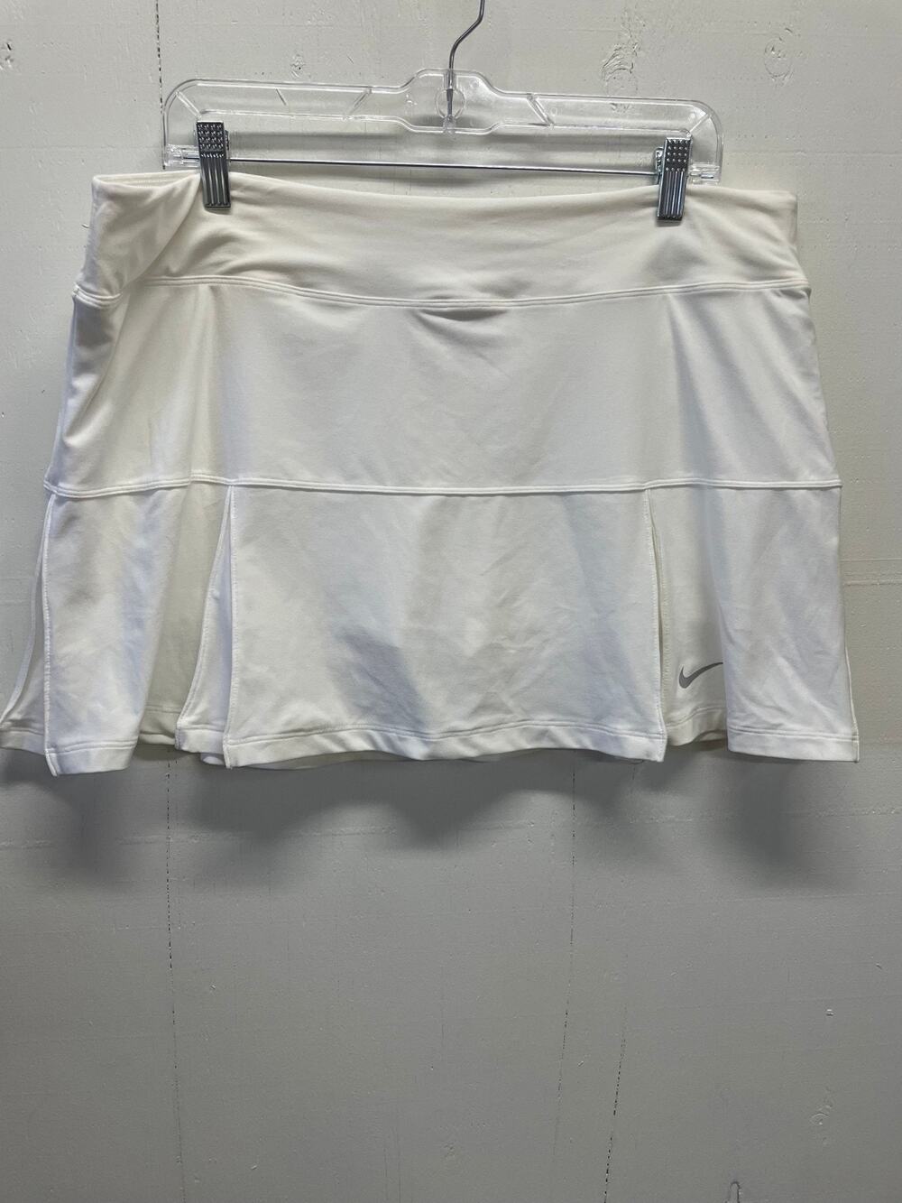 Nike Dri-Fit Women's Skort Skirt Shorts Ivory Size XL Pickleball Tennis Active